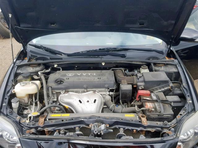 JTKDE167990300560 - 2009 TOYOTA SCION TC შავი ფოტო 7