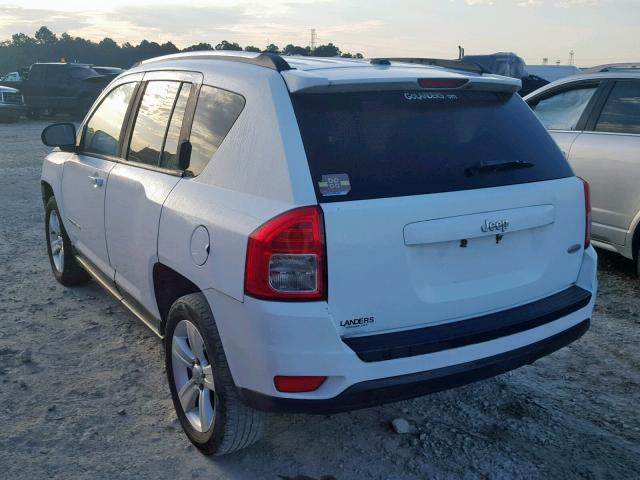 1J4NT1FA3BD246579 - 2011 JEEP COMPASS SP 白色 照片 3