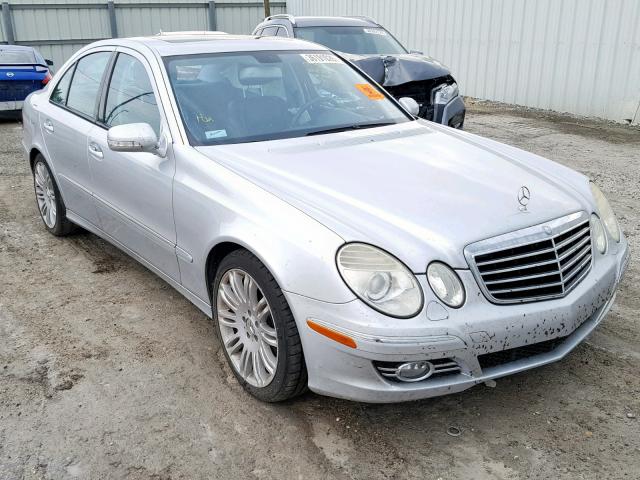 WDBUF56X67B176808 - 2007 MERCEDES-BENZ E 350 SILVER photo 1