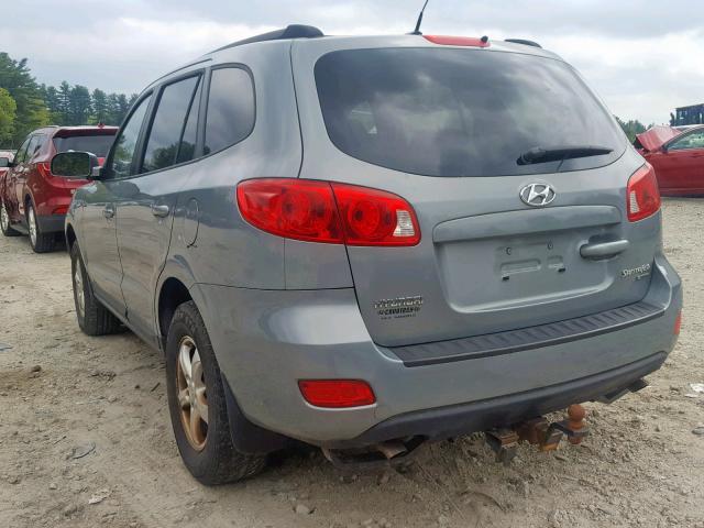 5NMSG73D58H184438 - 2008 HYUNDAI SANTA FE G GREEN photo 3