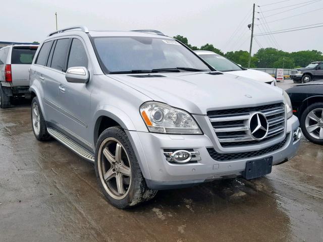 4JGBF86E99A504977 - 2009 MERCEDES-BENZ GL 550 4MA SILVER photo 1