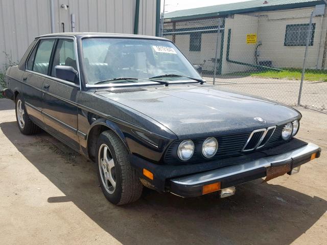 WBADB8404E9221430 - 1984 BMW 533 I AUTO BLACK photo 1