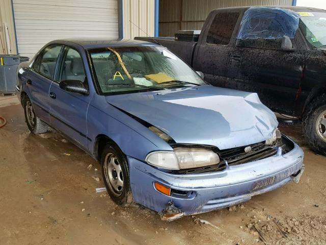 1Y1SK5262TZ063730 - 1996 GEO PRIZM BASE ლურჯი ფოტო 1