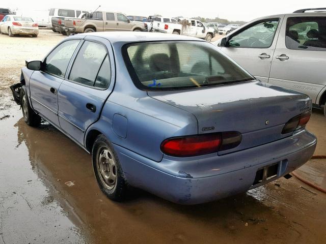 1Y1SK5262TZ063730 - 1996 GEO PRIZM BASE ლურჯი ფოტო 3