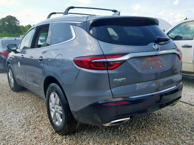 5GAERBKW0JJ151975 - 2018 BUICK ENCLAVE ES GRAY photo 3