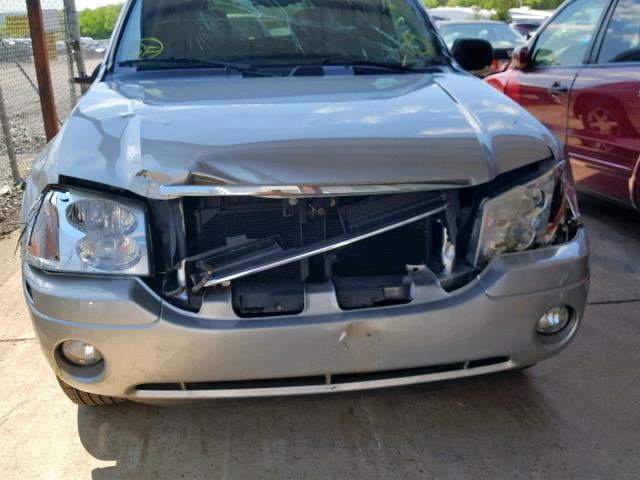 1GKDT13S582239897 - 2008 GMC ENVOY SILVER photo 9