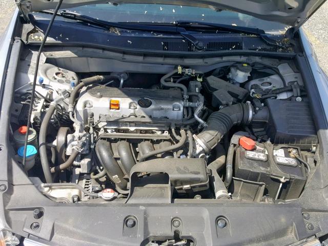 1HGCP2F35BA085972 - 2011 HONDA ACCORD LX SILVER photo 7