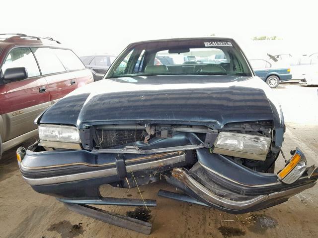 1G4HP52L9SH538912 - 1995 BUICK LESABRE CU BLUE photo 9