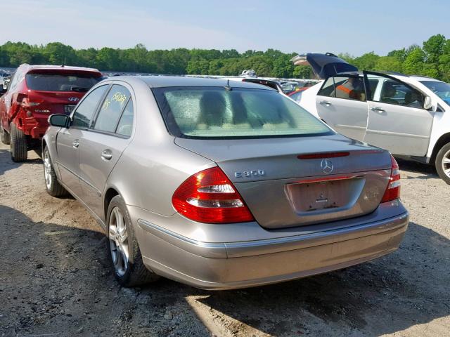 WDBUF56J96A836498 - 2006 MERCEDES-BENZ E 350 TAN photo 3