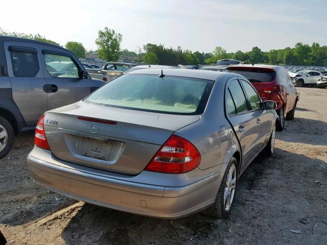 WDBUF56J96A836498 - 2006 MERCEDES-BENZ E 350 TAN photo 4