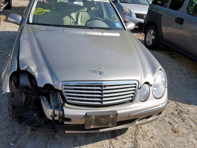 WDBUF56J96A836498 - 2006 MERCEDES-BENZ E 350 TAN photo 7