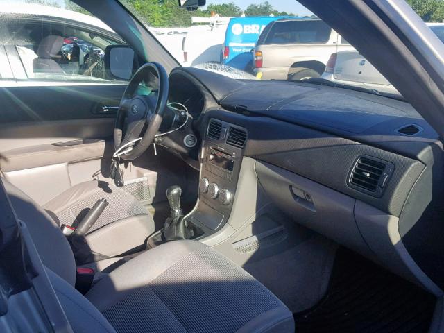 JF1SG65636G753399 - 2006 SUBARU FORESTER 2 GRAY photo 5