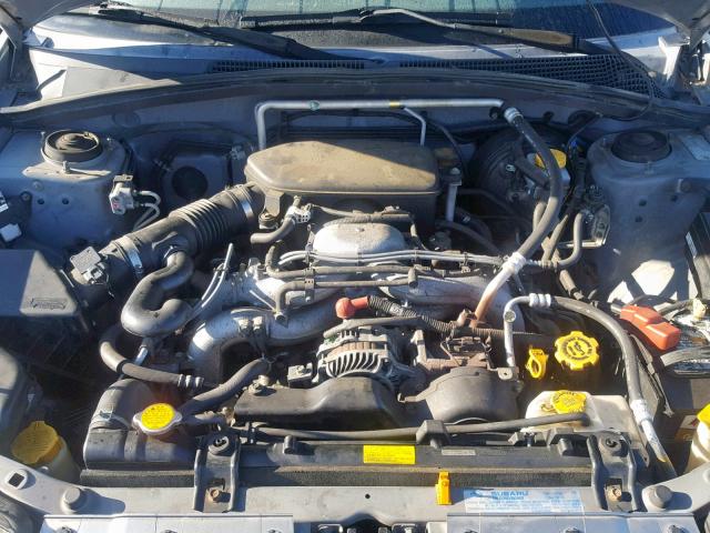 JF1SG65636G753399 - 2006 SUBARU FORESTER 2 GRAY photo 7