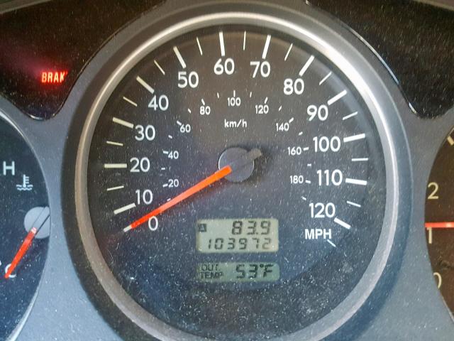 JF1SG65636G753399 - 2006 SUBARU FORESTER 2 GRAY photo 8