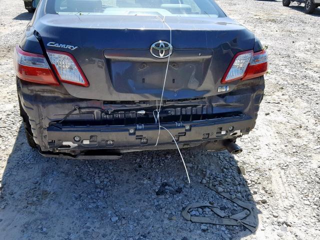 4T1BB46K79U085312 - 2009 TOYOTA CAMRY HYBR GRAY photo 9