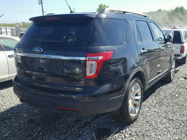 1FMHK7F81BGA30309 - 2011 FORD EXPLORER L BLACK photo 4