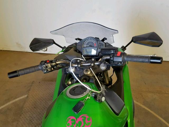 JKAEXEE18FDA19202 - 2015 KAWASAKI EX650 E GREEN photo 5
