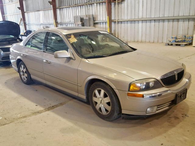 1LNHM86S22Y645358 - 2002 LINCOLN LS BEIGE photo 1