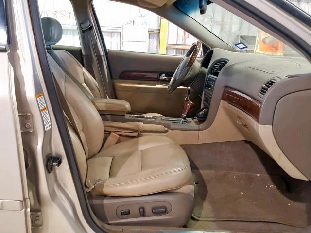 1LNHM86S22Y645358 - 2002 LINCOLN LS BEIGE photo 5