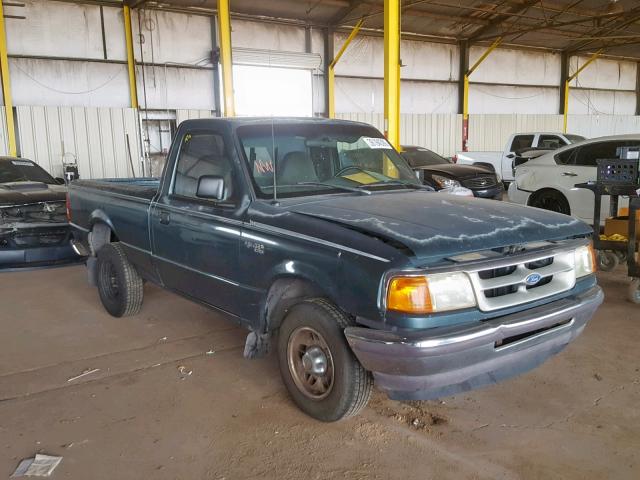 1FTCR10A8TUD70336 - 1996 FORD RANGER GREEN photo 1