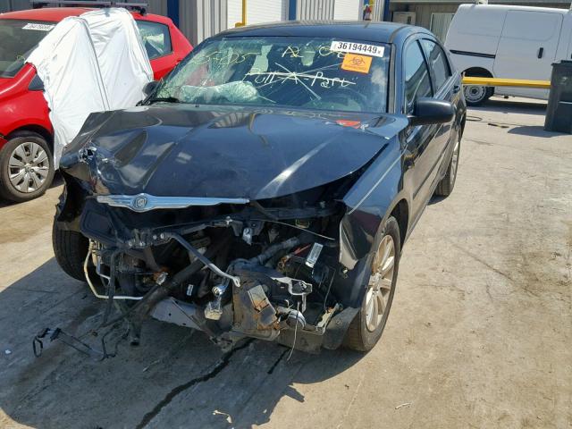 1C3CC5FB4AN146730 - 2010 CHRYSLER SEBRING LI BLACK photo 2