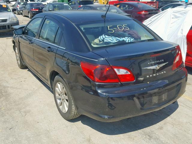 1C3CC5FB4AN146730 - 2010 CHRYSLER SEBRING LI BLACK photo 3