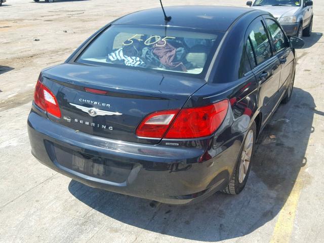 1C3CC5FB4AN146730 - 2010 CHRYSLER SEBRING LI BLACK photo 4