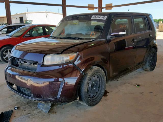 JTLKE50EX81041636 - 2008 TOYOTA SCION XB 紫色 照片 2