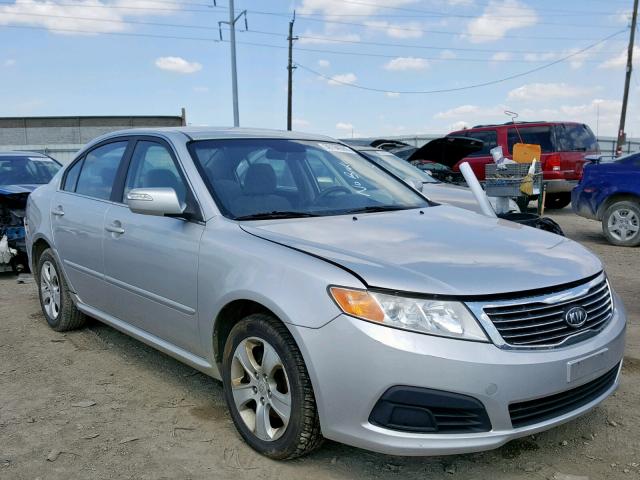 KNAGE228795358949 - 2009 KIA OPTIMA SILVER photo 1