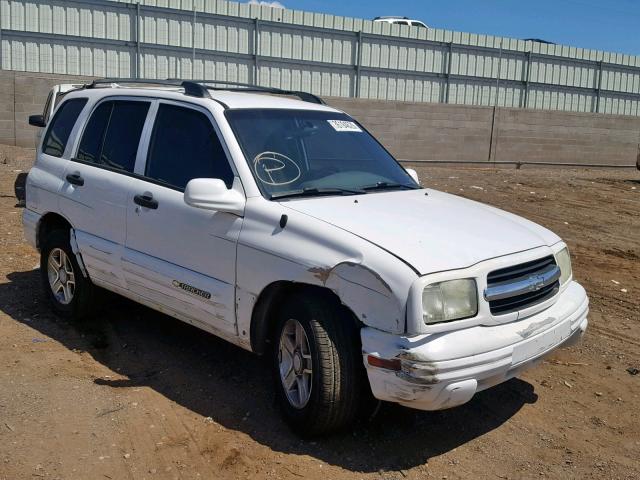 2CNBE634946902439 - 2004 CHEVROLET TRACKER LT WHITE photo 1