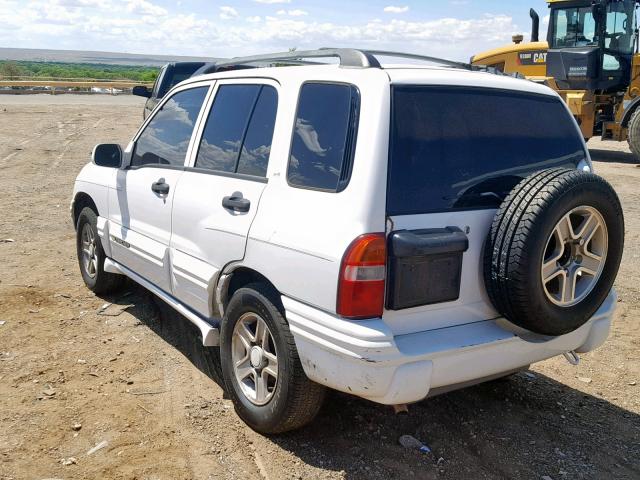 2CNBE634946902439 - 2004 CHEVROLET TRACKER LT WHITE photo 3