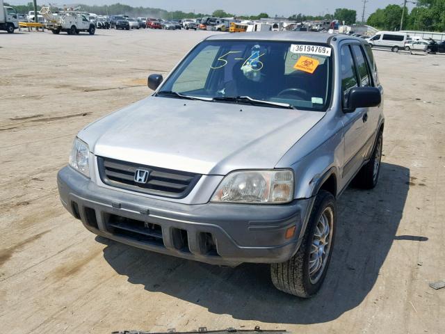 JHLRD1842VC016153 - 1997 HONDA CR-V LX SILVER photo 2