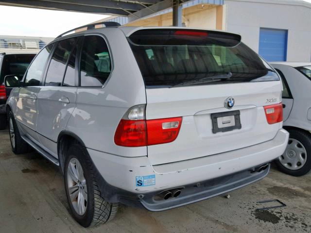 5UXFB53525LV17913 - 2005 BMW X5 4.4I WHITE photo 3