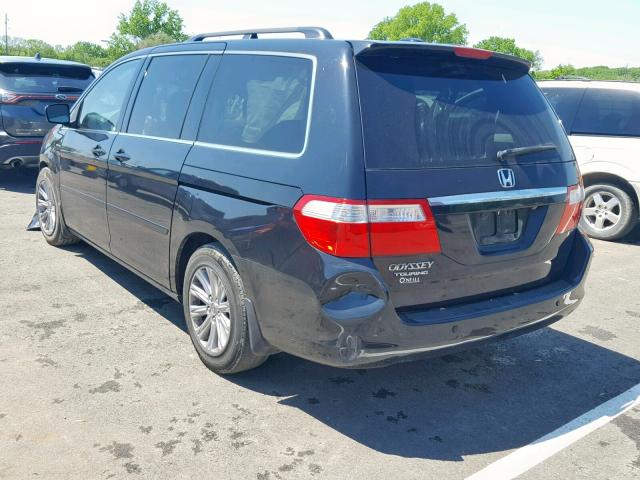 5FNRL38807B119351 - 2007 HONDA ODYSSEY TO BLACK photo 3