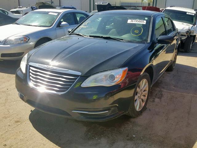 1C3BC1FB1BN623667 - 2011 CHRYSLER 200 TOURIN BLACK photo 2