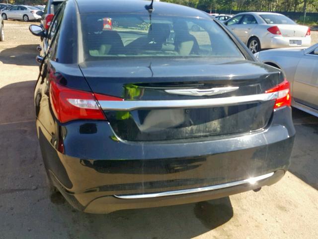 1C3BC1FB1BN623667 - 2011 CHRYSLER 200 TOURIN BLACK photo 9