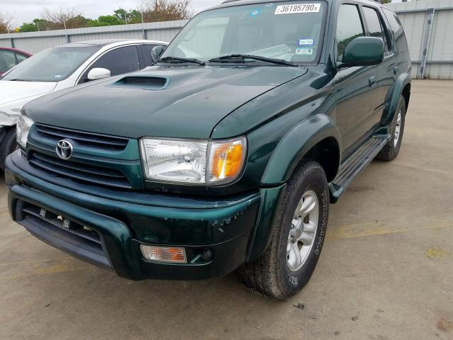 JT3GN86R010192773 - 2001 TOYOTA 4RUNNER SR5  photo 2