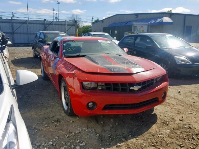 2G1FE1ED4B9204749 - 2011 CHEVROLET CAMARO LS RED photo 1