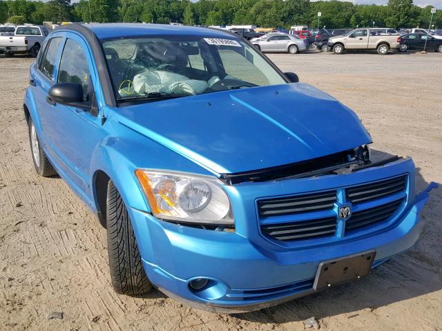 1B3HB48B78D622000 - 2008 DODGE CALIBER SX BLUE photo 1