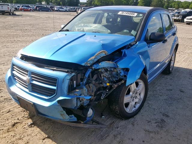 1B3HB48B78D622000 - 2008 DODGE CALIBER SX BLUE photo 2