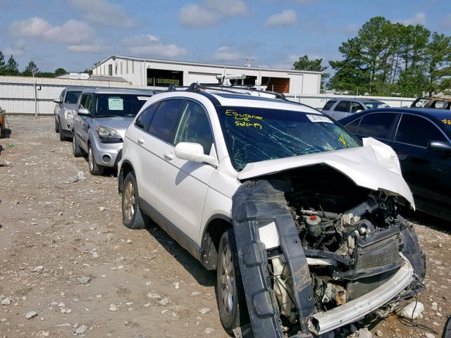 JHLRE38777C076922 - 2007 HONDA CR-V EXL WHITE photo 1