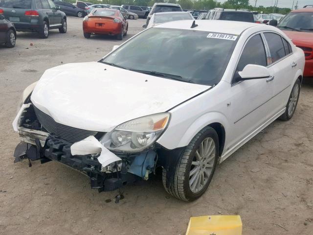 1G8ZV57738F116112 - 2008 SATURN AURA XR WHITE photo 2