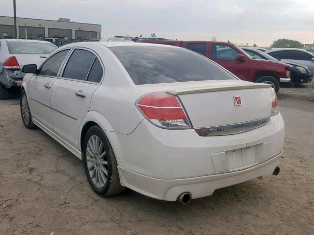 1G8ZV57738F116112 - 2008 SATURN AURA XR WHITE photo 3