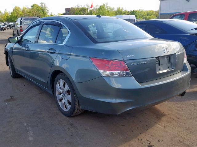 1HGCP26859A117941 - 2009 HONDA ACCORD EXL GREEN photo 3