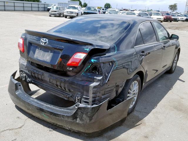 4T1BE46K97U589557 - 2007 TOYOTA CAMRY NEW BLACK photo 4