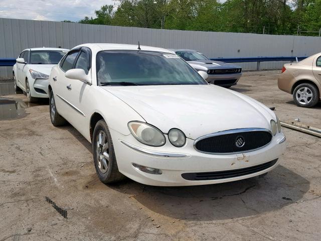 2G4WD532751324420 - 2005 BUICK LACROSSE C WHITE photo 1