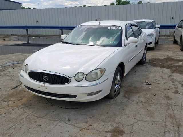 2G4WD532751324420 - 2005 BUICK LACROSSE C WHITE photo 2