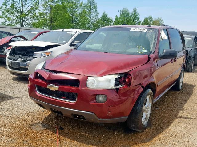 1GNDV23L05D207340 - 2005 CHEVROLET UPLANDER L 勃艮第红 照片 2