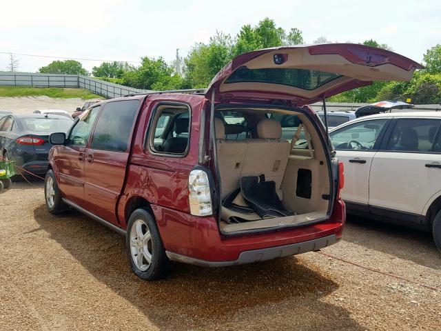 1GNDV23L05D207340 - 2005 CHEVROLET UPLANDER L 勃艮第红 照片 3