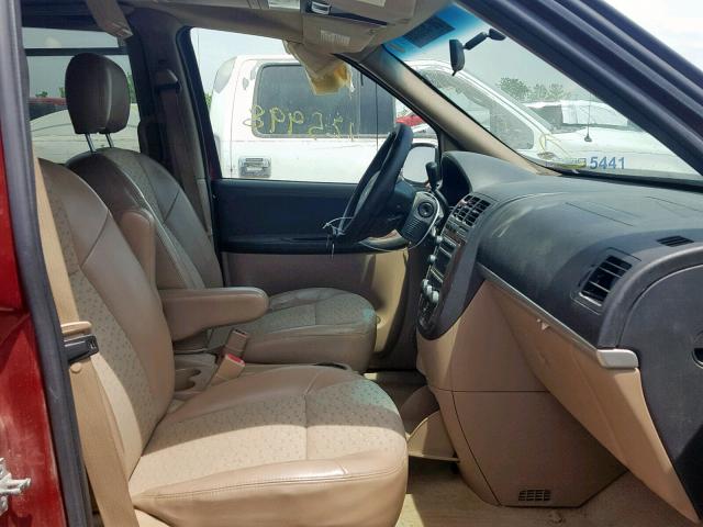 1GNDV23L05D207340 - 2005 CHEVROLET UPLANDER L 勃艮第红 照片 5